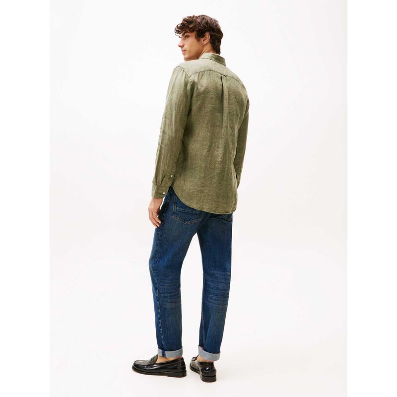 Tommy Hilfiger Regular Fit Pure Linen Shirt image number 1